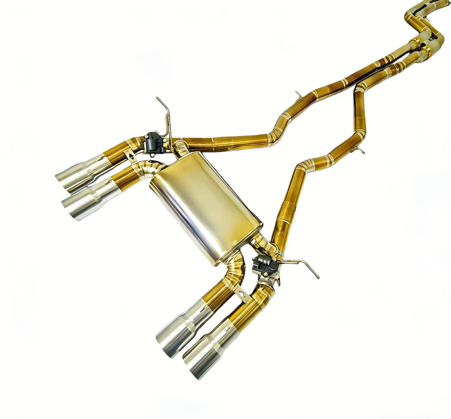 BMW F8X M2 M3 M4 EXOTIC VALVED EXHAUST SYSTEM S55