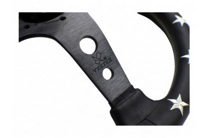 Vertex Forever Steering Wheel; Leather; 330mm x 90mm Deep