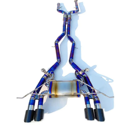 BMW F8X M2 M3 M4 EXOTIC VALVED EXHAUST SYSTEM S55