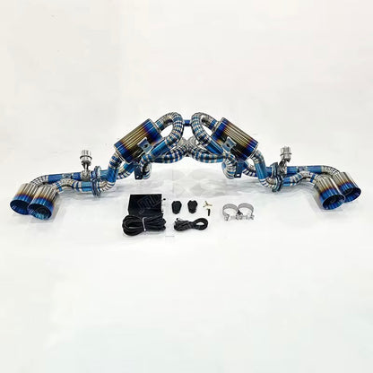 Ferrari F430/Scuderia Valved Track Exhaust System