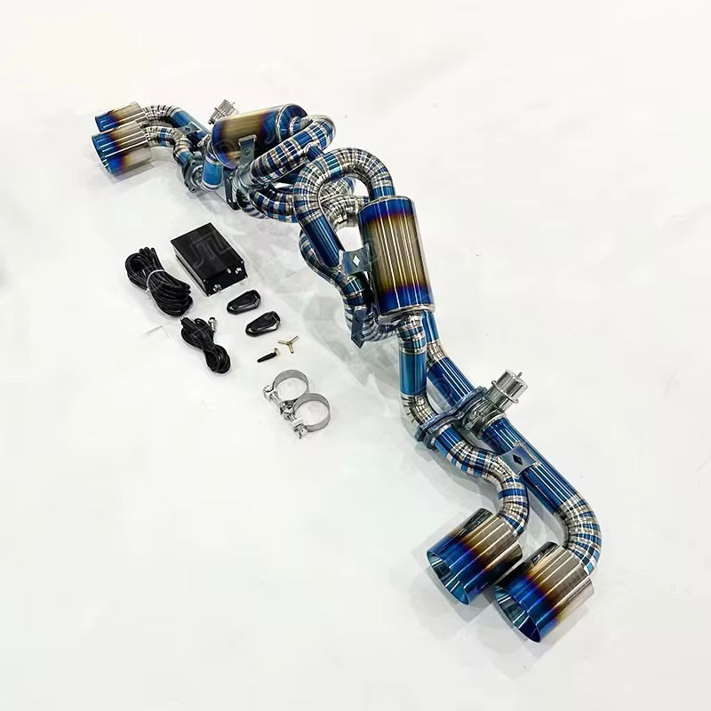 Ferrari F430/Scuderia Valved Track Exhaust System