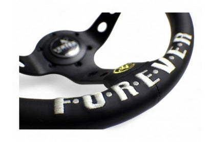 Vertex Forever Steering Wheel; Leather; 330mm x 90mm Deep