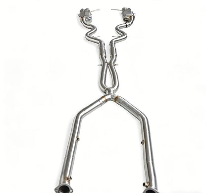 BMW F10 M5 / F06 M6 Valved Exotic Exhaust System